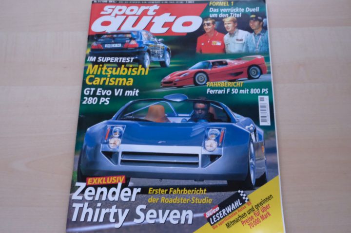 Deckblatt Sport Auto (11/1999)